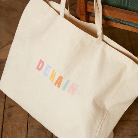 New extra large Sezane Demain tote bag Last one! - Picture 1 of 5